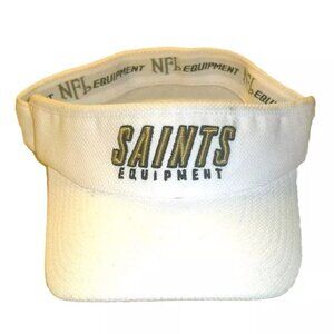 New Orleans Saints Equipment Reebok Mens Visor Hat Cap White New Nfl